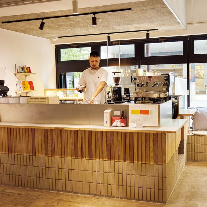東京〈オーバービュー コーヒー〉店内