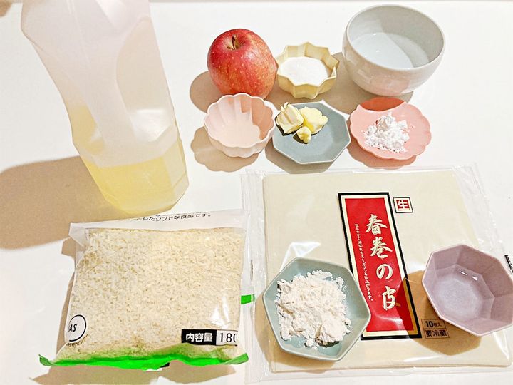 マック風アップルパイの材料