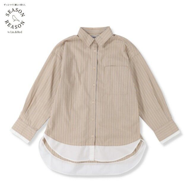 しまむらのドッキングシャツ