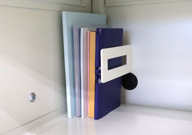 ラバーマグネット ファイルホルダー 横 使用例