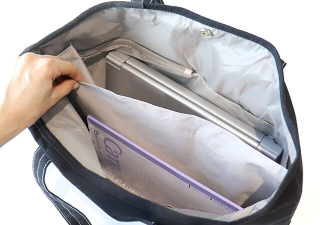 A. STANDARD 6ポケット仕切りつきトートバッグ 仕切り