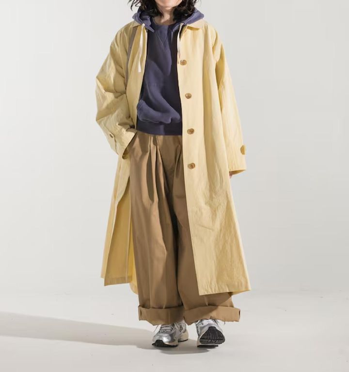 画像: ヴィンテージライクステンカラーコート［FREAK’S STORE］￥18,546 www.daytona-park.com