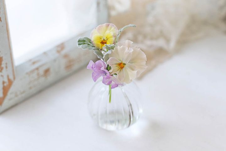 パンジー＆ビオラのアレンジ