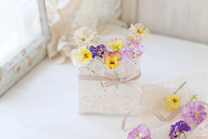 パンジー＆ビオラのアレンジ