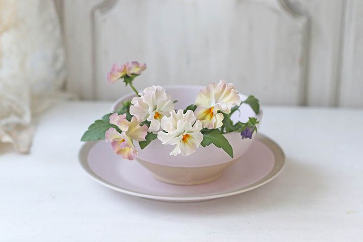 パンジー＆ビオラのアレンジ