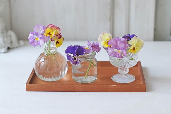 パンジー＆ビオラのアレンジ