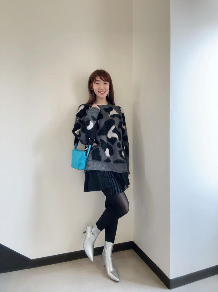 画像: モノトーンのポイントに