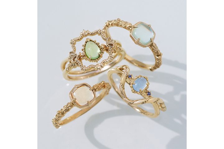 ノジェス新作 カラーストーンリング