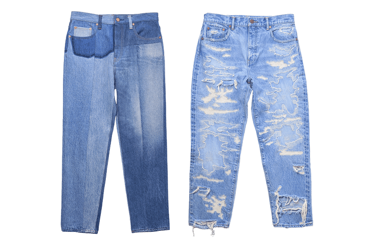 〈オーセン ジャパン〉のジーンズ