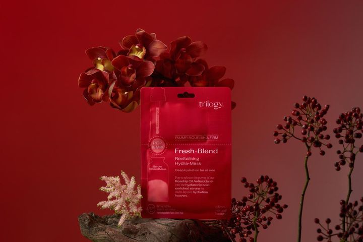 画像: trilogy フレッシュブレンド オイル+シートマスク ￥1,556／発売中
