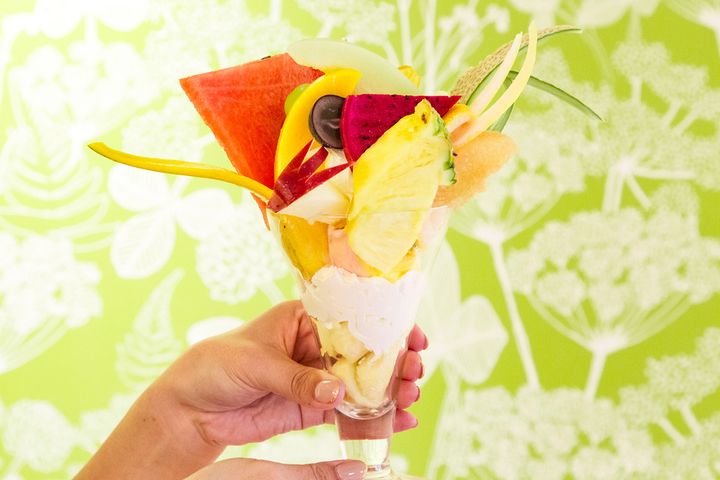 「フルーツパフェ」1740円 ※値段は変更になる可能性あり