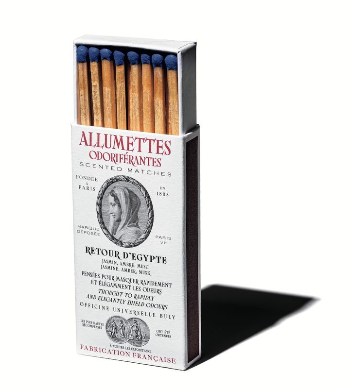 ALLUMETTES ODORIFÉRANTES RETOUR D’EGYPTE