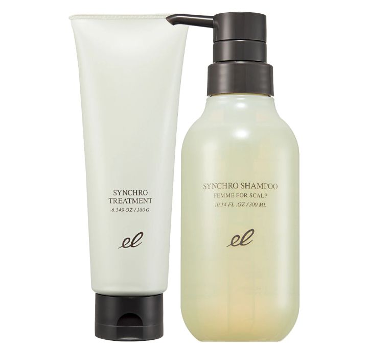 猫っ毛 ヘアケア エレクトロン シンクロシャンプー ファム FOR SCALP、同 シンクロトリートメント