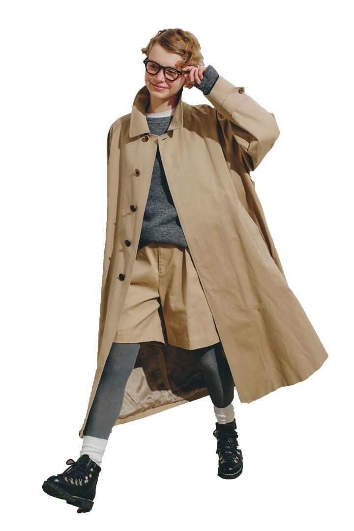 やっぱ最強！ベージュ×グレーのベーシックカラーコーデ【本日のFUDGE GIRL-2月16日】