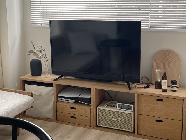 狭い収納スペースの活用方法 無印良品 スタッキングシェルフ