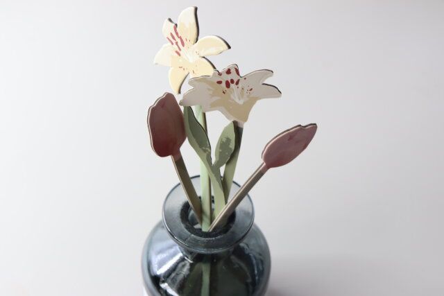 ダイソー ディフューザーペーパー飾り（B） 使用例