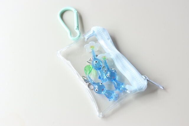 ダイソー ミニポーチ（カラビナ付） ガチャ詰めポーチ 推し活ポーチ
