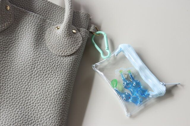 ダイソー ミニポーチ（カラビナ付） ガチャ詰めポーチ 推し活ポーチ 使用例