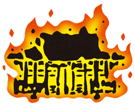 戦国時代、忍者による放火は日常茶飯事だった