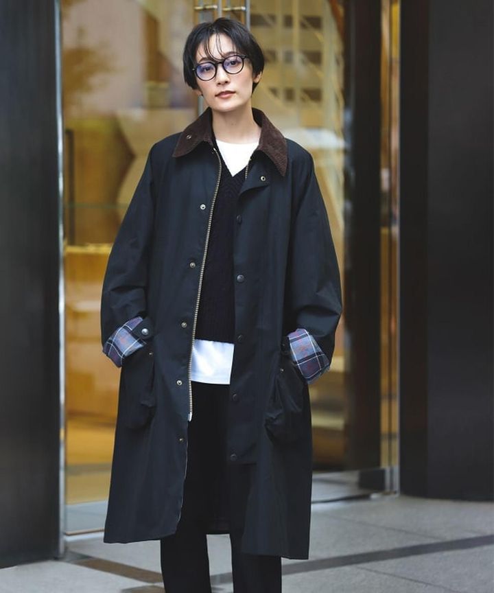 画像2: Demi-Luxe BEAMS Barbour / 別注 EXMOOR コート ¥60,500 www.beams.co.jp
