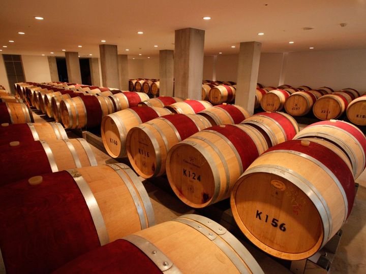 シャトー・メルシャン 勝沼ワイナリー地下セラー（見学者のみ入場可）