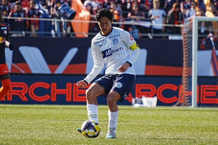 J2開幕戦は4季ぶりの黒星スタート。元日本代表の新主将は「課題もいいところもたくさん出た試合だった」と今後に手ごたえ