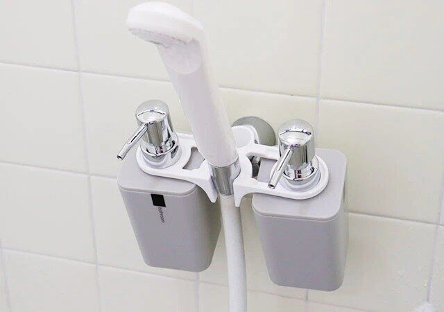 ダイソー シャワーホルダー ボトルハンガー