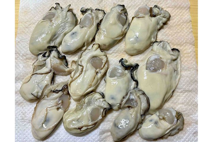 ▲下処理で臭みや汚れが取り除かれ、仕上がりよくなります。