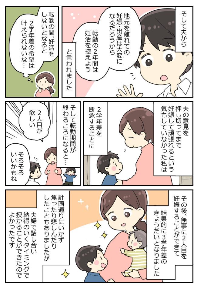 2人目の妊活