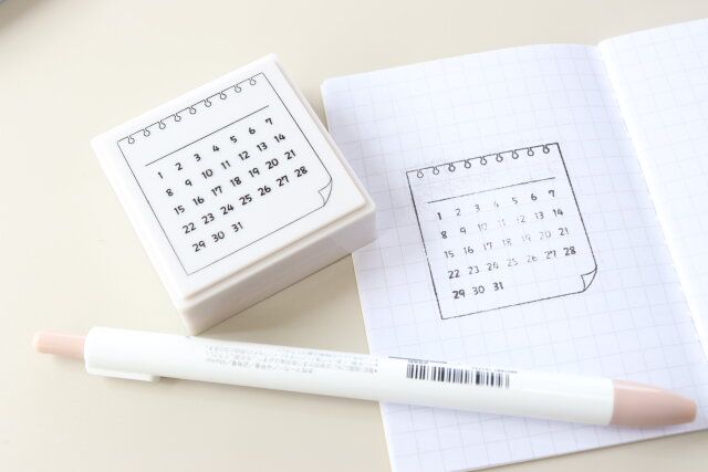 ダイソーのログスタンプ6