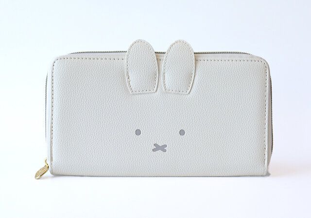 miffy［ミッフィー］耳つき14ポケット長財布 ホワイトver．