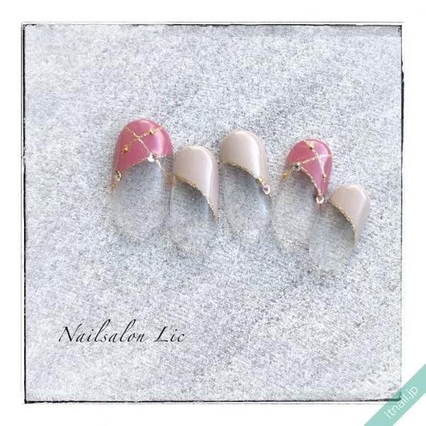 Licが投稿したネイルデザイン [photoid:I0131258] via Itnail Design (746971)