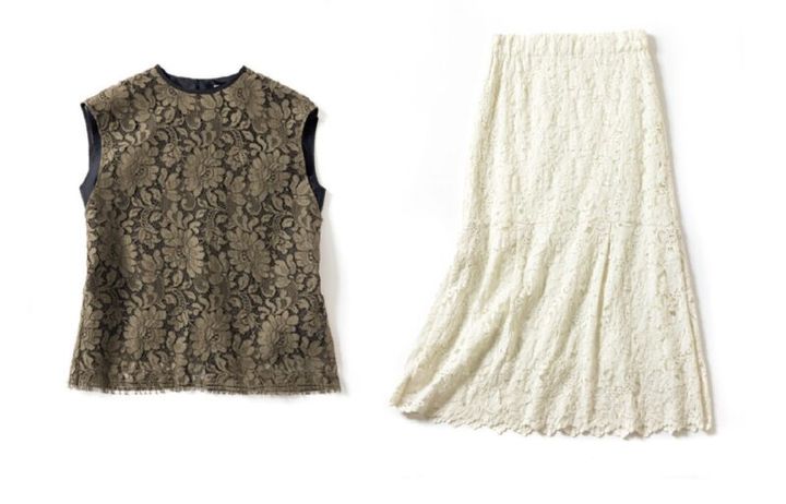 2025年の開運ファッション レースのアイテム