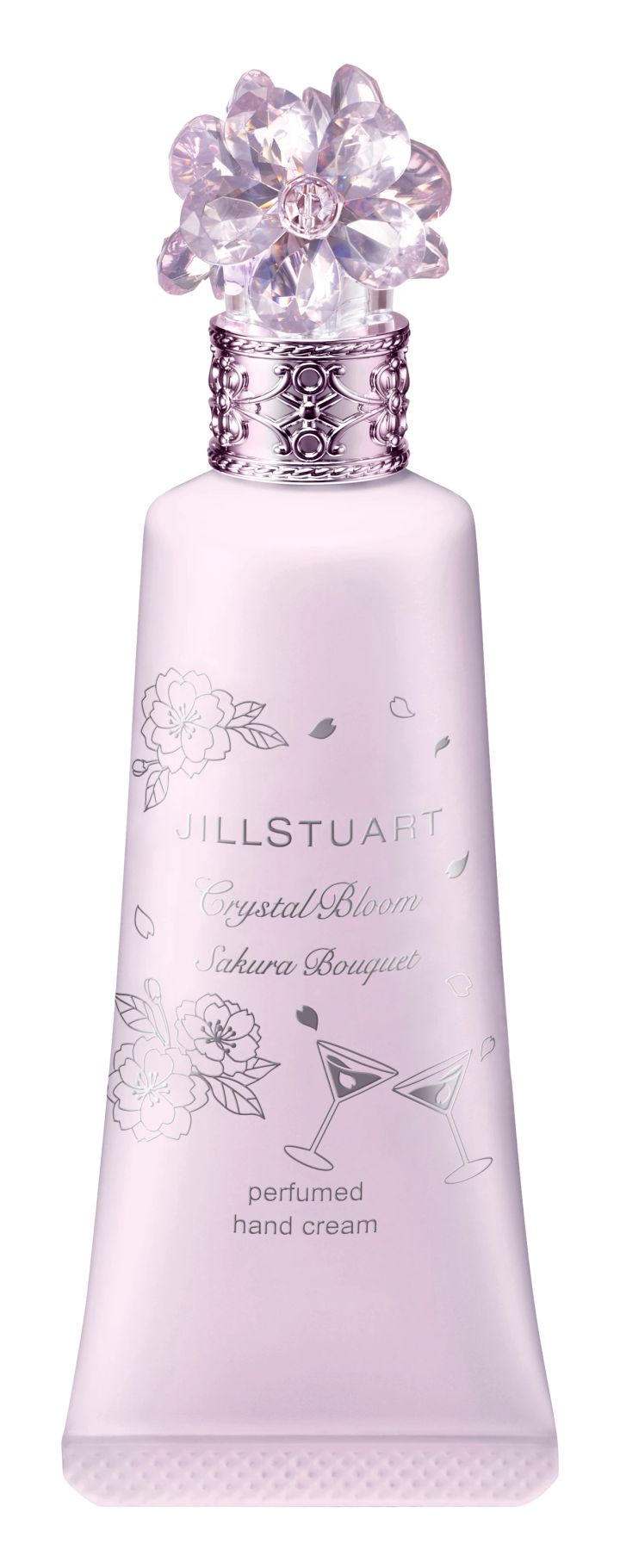 【桜コスメ2025】ジルスチュアート クリスタルブルーム サクラブーケ パフュームド ハンドクリーム