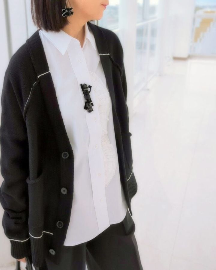 ユニクロ ＋J スーピマコットンオーバーサイズシャツ