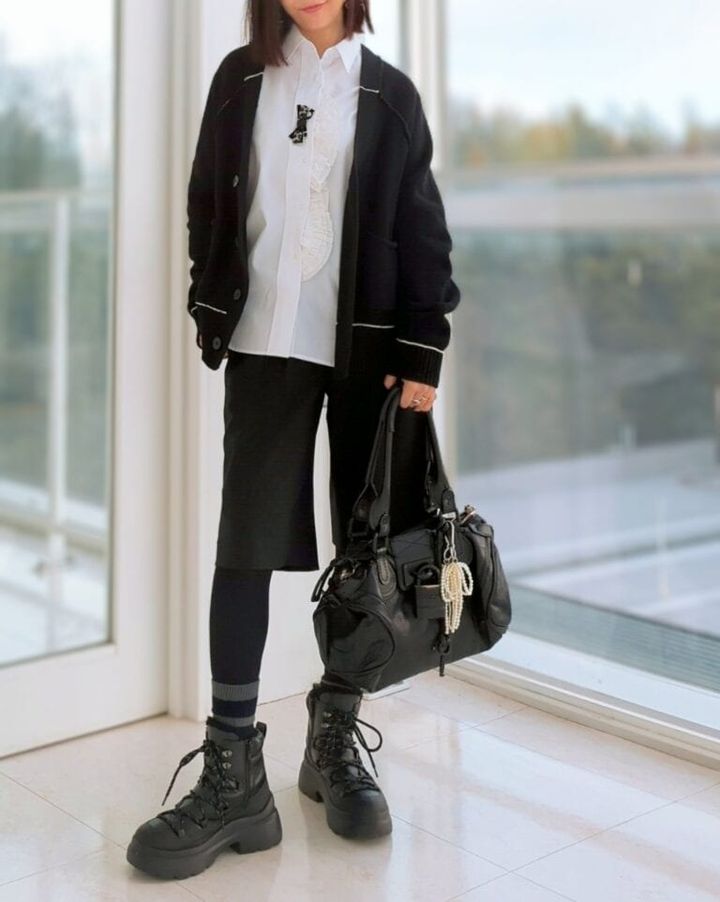 ユニクロ ＋J スーピマコットンオーバーサイズシャツ