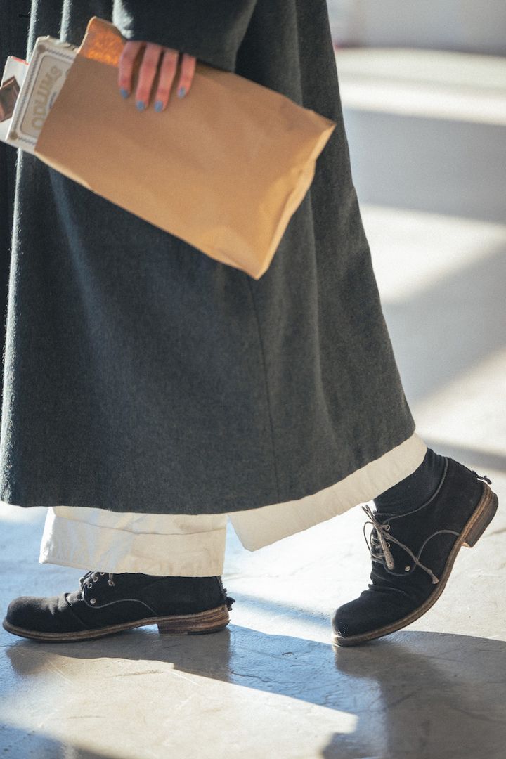 “ロングマフラー＆ストール”のお手本ルック5選。色や柄で役割が変わる♪【FUDGE FRIEND おしゃれさんの毎日コーディネート】