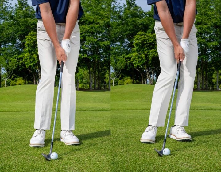 右傾き・右足荷重になってない？アプローチのダフリ・トップのミスを防ぐレッスン
