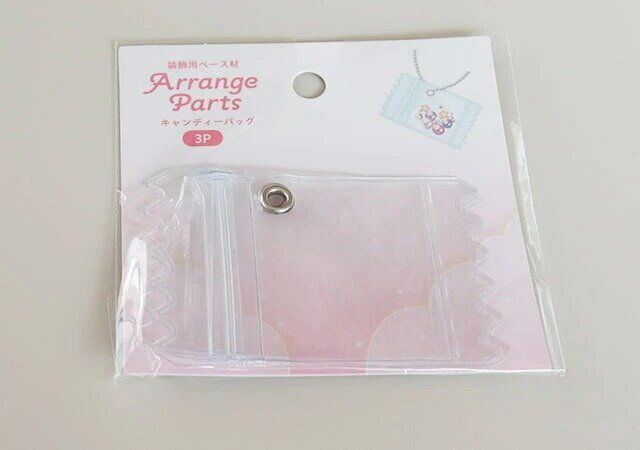 セリア 装飾用ベース材 キャンディーバッグ 3P パッケージ