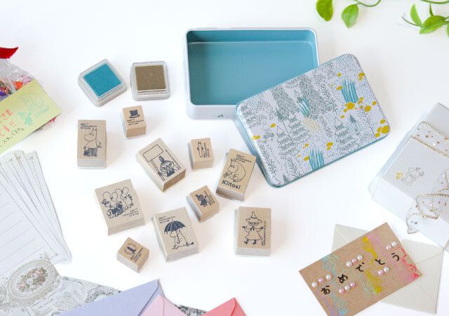 リンネル4月号増刊号 付録 木製ムーミンスタンプセット 