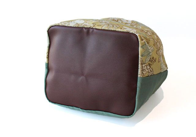 リンネル4月号通常版のムーミン巾着バッグ マチ