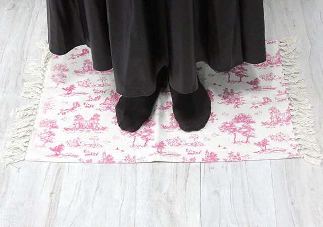 マット（インド綿混、トワルドジュイ柄） 使用例