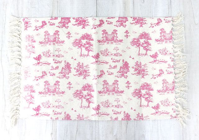 マット（インド綿混、トワルドジュイ柄） デザイン