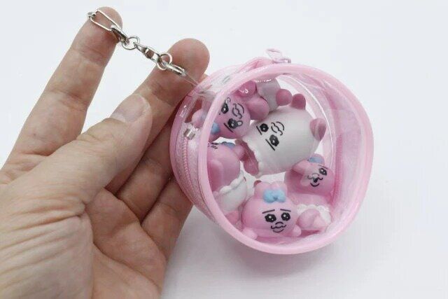 ダイソー 丸型ポーチ（ピンク、パープル）