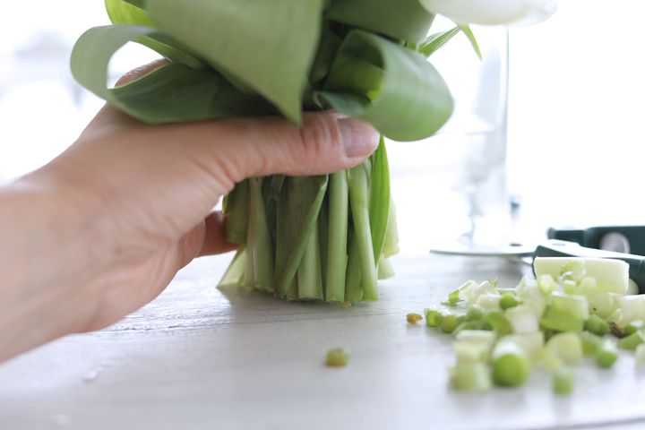 ヒヤシンスのアレンジ