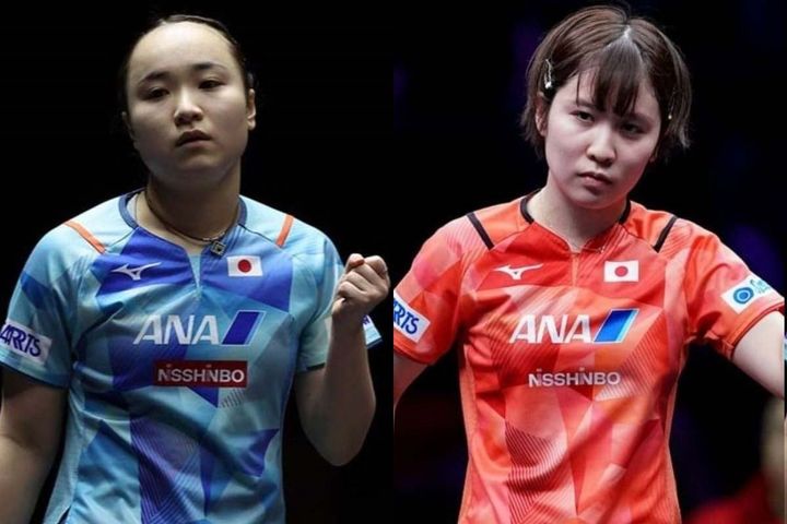 伊藤美誠、平野美宇（C）WTT