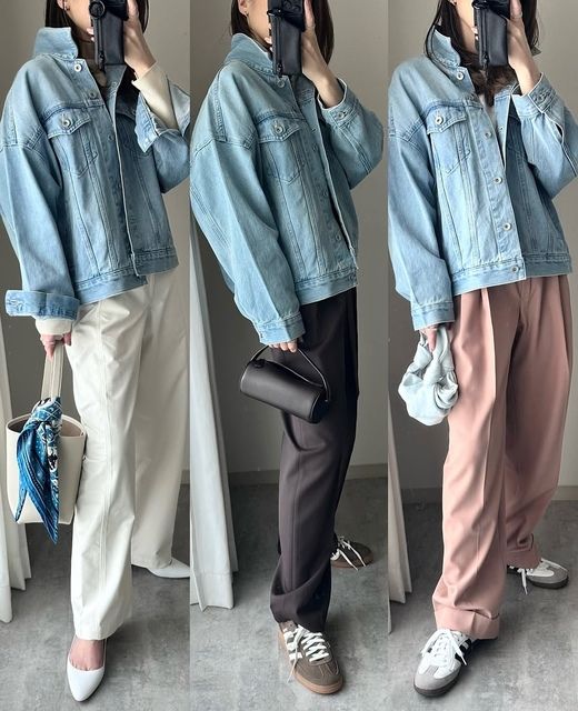 UNIQLOデニムジャケット2