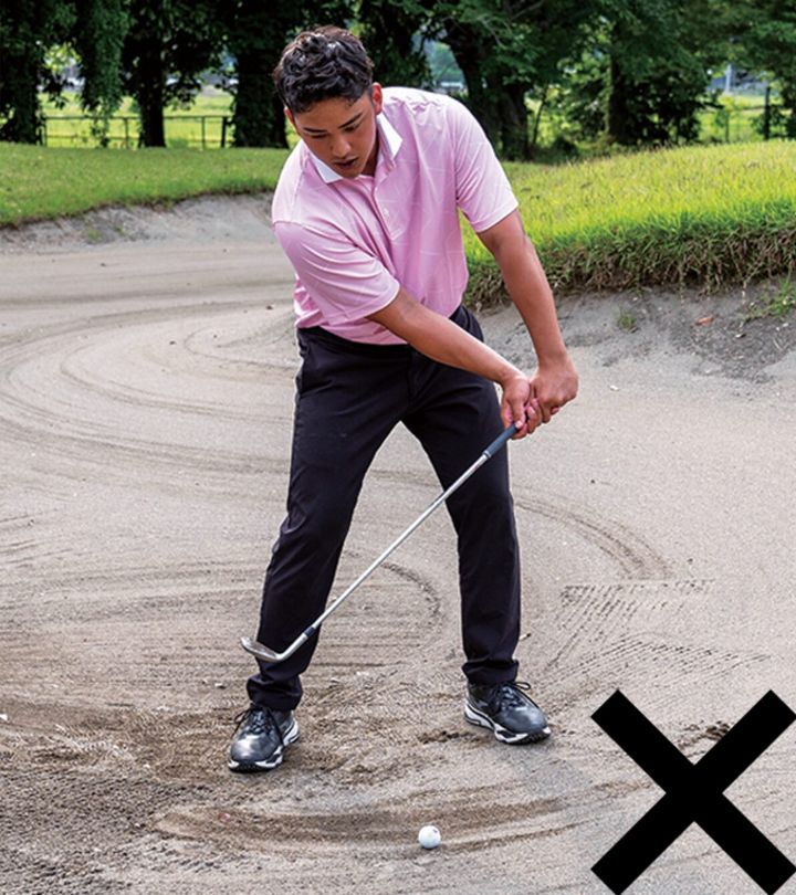 バンカーから1発脱出するコツは？カギは“ヘッドのリリース”