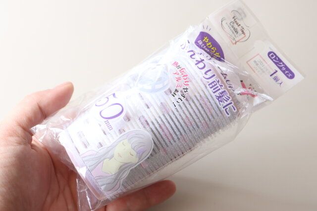 セリア カーラーヒートトップロング 50mm