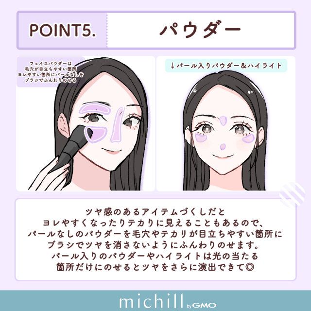 やったら垢抜けるベースメイクの裏技 パウダー